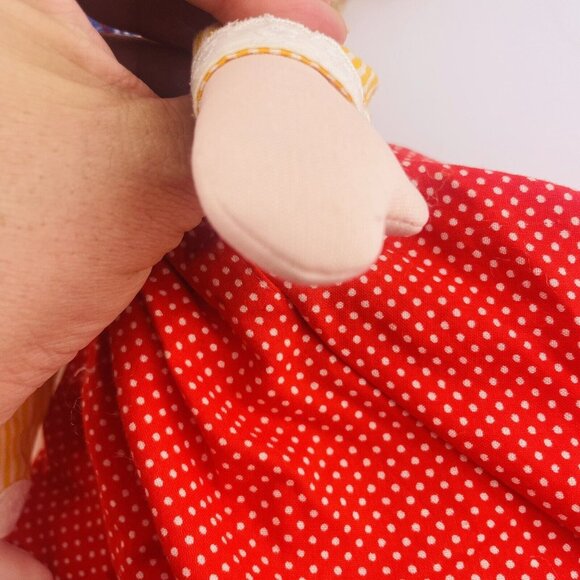 Merry Andrew Toys Doll By Renee Graef Cloth‎ 1990 Vintage Colonial Country - Picture 12 of 14